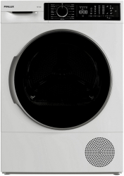 Uscator de rufe Finlux TDF-9AD3 Condensare cu pompa de caldura Anti-incretituri Display LED 9 kg 15 programe Clasa A+ Alb 