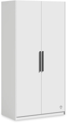 Dulap cu 2 usi Colectia White 102x208.5x59 cm 