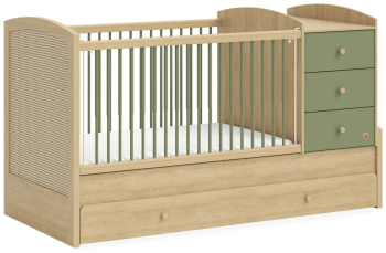 Patut tranformabil pentru bebelus si copii Colectia LOOF Baby 80 x 180 cm 
