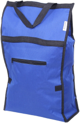 Sacosa cumparaturi pliabila Master 54.5x32x14.5 cm albastra 