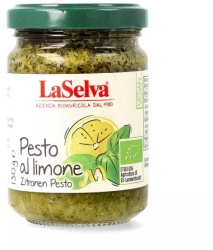 Pesto cu lamaie bio 130g LaSelva 