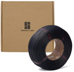 Rezerva filament PLA Basic 1.75 mm Negru Bambu Lab 