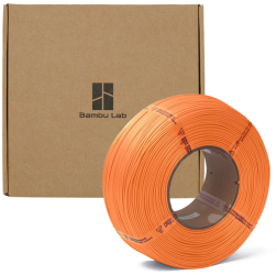 Rezerva filament PLA Basic 1.75 mm Portocaliu Bambu Lab 