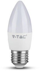 Bec LED E27 Lumanare 4.5W 4500K Alb Neutru 