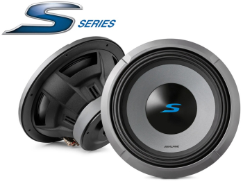 Difuzor subwoofer auto Alpine S2-W12D2 30 cm 1800W RMS 2 ohmi 