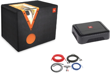Pachet Subwoofer auto JBL CSX-1400BP + Amplificator Club A600 + Kit cabluri ACV 30cm 1400W 