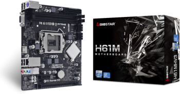 Placa de baza Biostar H61MHV3 Socket LGA1155 mATX