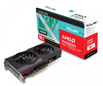 Placi video VGA SAPP PULSE AMD RADEON RX7600 XT 16GB 