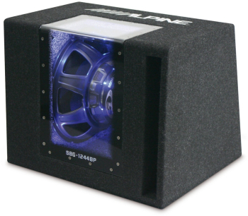 Subwoofer auto cu bass Alpine SBG-1244BP 30 cm 800W 