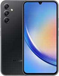 Telefoane mobile Samsung A34 5G A346B 6.6 6GB 128G Bk EE 
