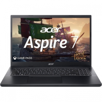 Laptop Acer Gaming Aspire 7 A715-76G 15.6 FHD IPS Intel Core i5-12450H 16GB DDR4 512GB SSD NVIDIA RTX 3050 4GB No OS Black