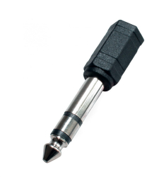 Convertor Audio Stereo Tata 6 3 Mm- 3 5 Mm Stereo Mama 