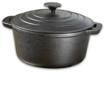 Cratita Tip Tuci Din Fonta Cu Capac Sapir Sp 4618 A24 24 Cm 4.9 L 