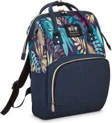 Geanta bebelusi / Rucsac Zagatto® Multicolora 30x17x43 cm Prindere usoara de carut Impermeabila Doua buzunar termic ZG660 