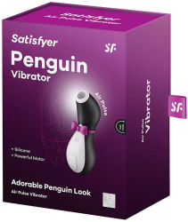 Masator Clitoridian Satisfyer Penguin - Stimuleaza cu blandete clirotisul. 