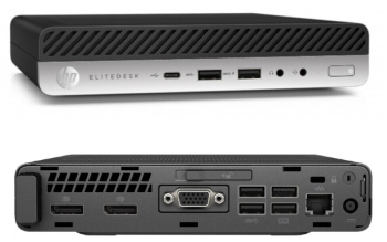 MiniPC HP EliteDesk 800 G3 Mini Intel Core I5-6500T 8GB DDR4 SSD 128GB Intel HD Graphics 530 WiFi 