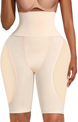 Chiloti modelatori push-up pentru fese si solduri Efect clepsidra - Bej - XL/XXL Bej 