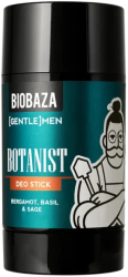 Deodorant stick cu ulei de bergamota & busuioc si extract de salvie Botanist BIOBAZA GENTLEMEN 50 ml 