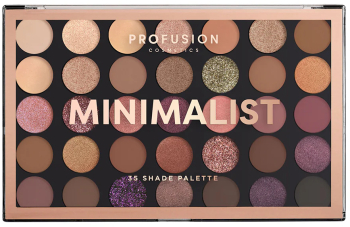 Minimalist Paleta Farduri 35 de Nuante Profusion Cosmetics 285 gr 