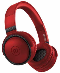 Casti Bluetooth Over-ear Maxell Btb52 Microfon Rosu 