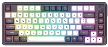 Tastatura Redragon Finke RGB LED USB/Bluetooth Black-White K715