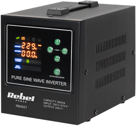 Centrale Termice Pure Sinus 800VA 500W 12V Rebel 