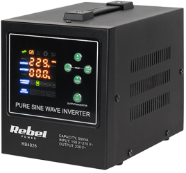 Centrale Termice Sinus Pur 500va 300w 12v Rebel-offsetof 