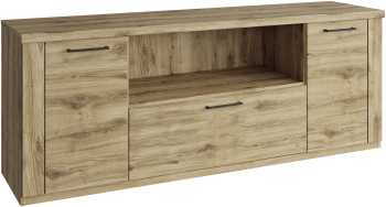 Comoda TV DTD/MDF stejar navarra Dorsi 179 8x41x63 4 cm 