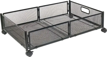 Cutie depozitare roti metal negru Tomko 60x40x16 cm 