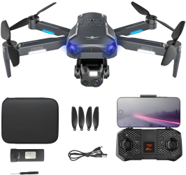 Drona HexaCraft BlackShark &ndash Drona smart cu camera pentru copii Headless Mode Hover 