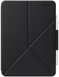 Husa de protectie Pitaka iPad Pro 11 2024 MagEZ Folio 2 Negru/Gri 