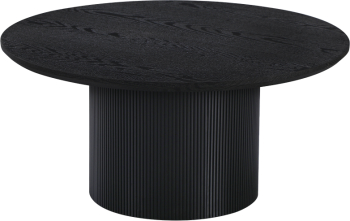 Masuta neagra MDF Mahir 80x38 cm 