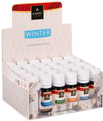 Pachet 30 buc ulei parfumat aromaterapie WINTER Kingaroma 