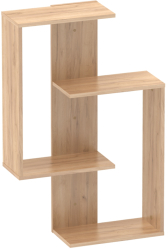 Polita suspendata stejar craft auriu Valpa 65x22x100 cm 