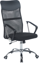 Scaun birou negru 61x62x106-116 cm 