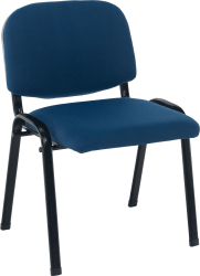 Scaun de birou albastru inchis Iso 53 5x43x78 cm 