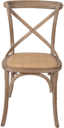 Scaun lemn maro ratan natur 44x42x88 cm 