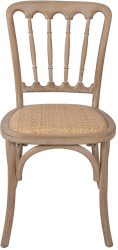 Scaun lemn maro ratan natur 45x46x92 cm 