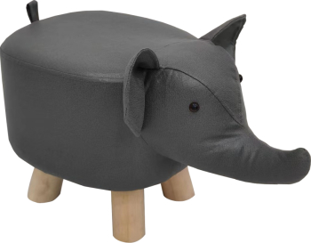 Taburet in forma de Elefant gri natur Balbo 51x26x28 cm 