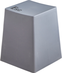 Taburet plastic gri Klavo 37 5x37 5x45 cm 