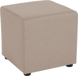 Taburet tesatura Savana bej Regor 40x40x39 cm 