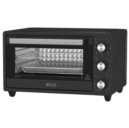 Cuptor electric ECG ET 2001B Airfry 20 L 1500 W 80&ndash 250 ° C timer 90 min 7 functii presetate convectie negru 