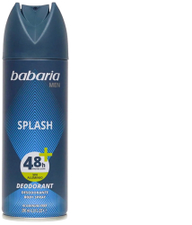 Deodorant spray fara aluminiu pentru barbati protectie 48h+ Splash Babaria Men 200 ml