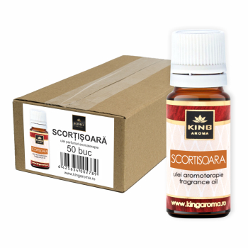 Pachet 50 uleiuri parfumate aromaterapie SCORTISOARA Kingaroma 10 ml 