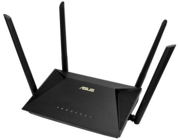 Router ASUS RT-AX1800U 574+1201Mbps 802.11 a/b/g/n/ac/ax IPv4 IPv6 1x Gigabit WAN 3x Gigabit LAN 1x USB2.0 2.4GHz/5GHz WPA3 WPA3 