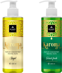 Set 2 Parfumuri concentrate pentru rufe KAROMA - Angel Forest Fresh 2 x 200 ml 