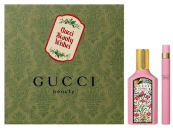 Set cadou de apa de parfum Gucci Flora Gorgeous Gardenia pentru femei EDP 100 ml + EDP 10 ml 