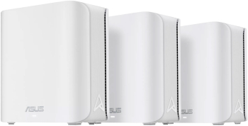 Sistem Wi-Fi Mesh ASUS ZenWiFi BD4 W-3-PK BE3600 Dual-Band acoperire 600 metri patrati Quad-Core 1.5GHz CPU 128MB-512MB Flash-RAM 2.5 
