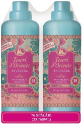 Pachet Balsam de rufe Tesori dOriente Ayurveda 2x38 de spalari 2x760ML 