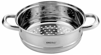 Accesoriu pentru gatit cu abur Kinghoff KH 1533 18 cm Universal Inox 